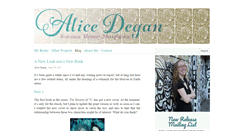 Desktop Screenshot of alicedegan.com